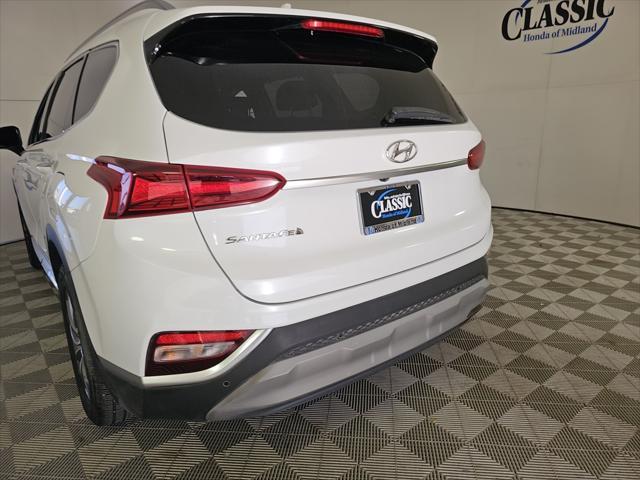 used 2019 Hyundai Santa Fe car, priced at $19,600