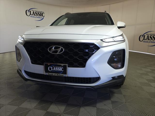 used 2019 Hyundai Santa Fe car, priced at $19,600