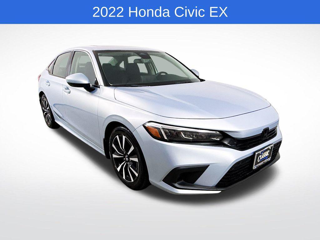 used 2022 Honda Civic car, priced at $21,387