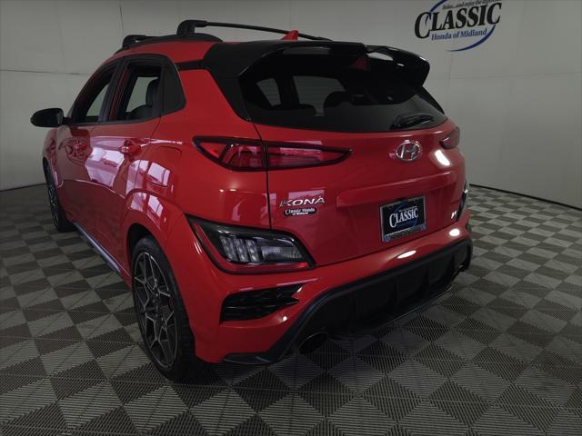 used 2022 Hyundai Kona N car, priced at $25,687