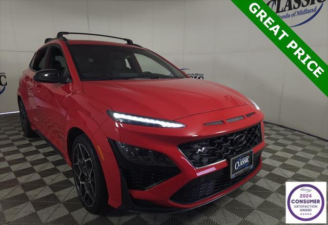 used 2022 Hyundai Kona N car, priced at $25,741