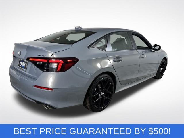 new 2025 Honda Civic car, priced at $26,097