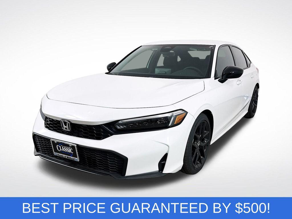 new 2026 Honda Civic car, priced at $24,995
