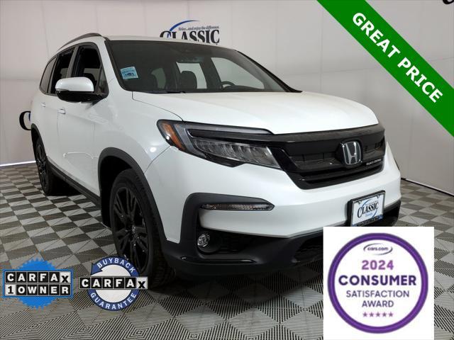 used 2022 Honda Pilot car, priced at $37,015