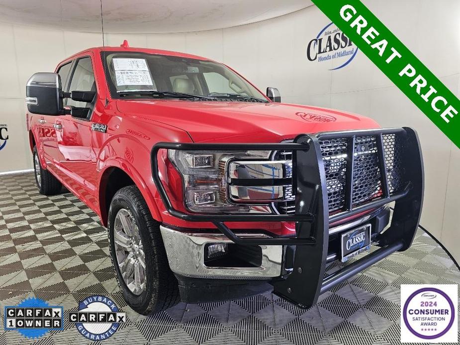 used 2018 Ford F-150 car, priced at $39,800