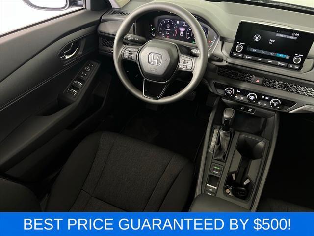 new 2025 Honda Accord car, priced at $26,487