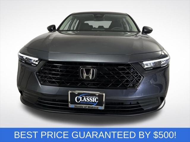 new 2025 Honda Accord car, priced at $26,487