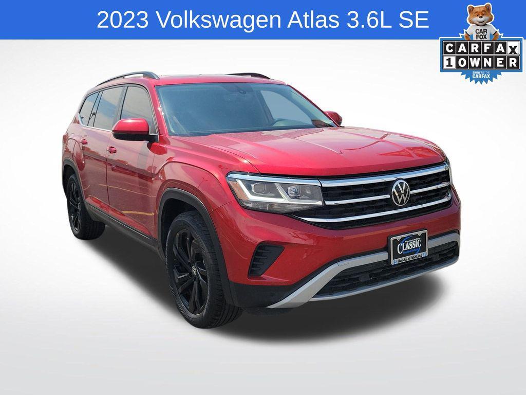 used 2023 Volkswagen Atlas car, priced at $29,680