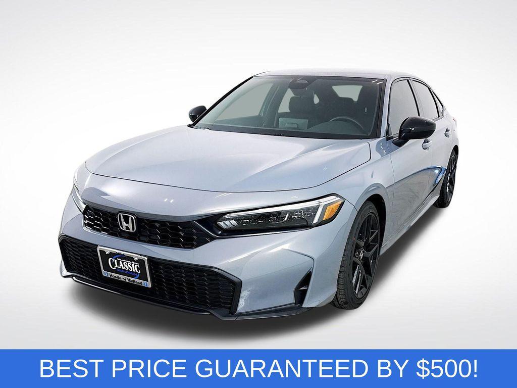 new 2026 Honda Civic car, priced at $24,995