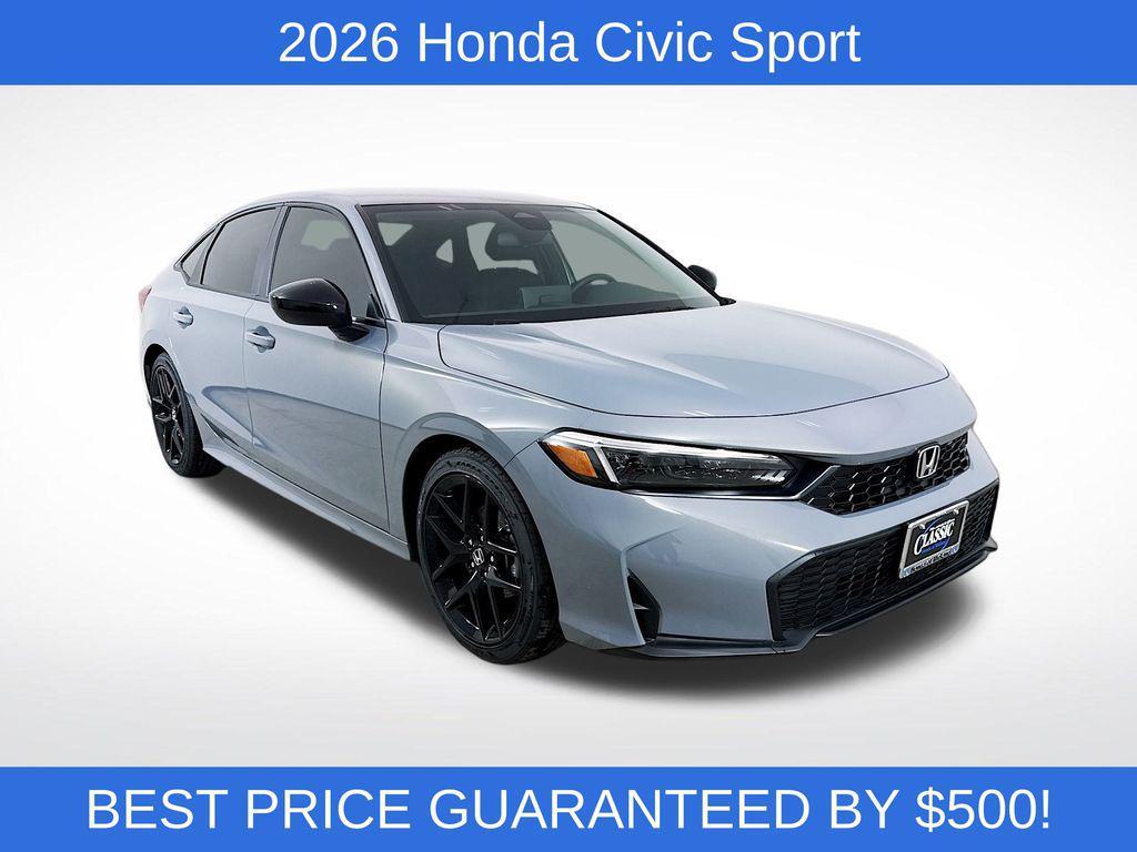 new 2026 Honda Civic car, priced at $24,995