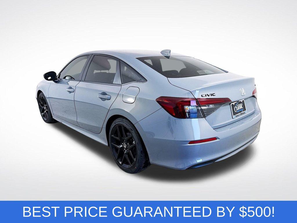 new 2026 Honda Civic car, priced at $24,995