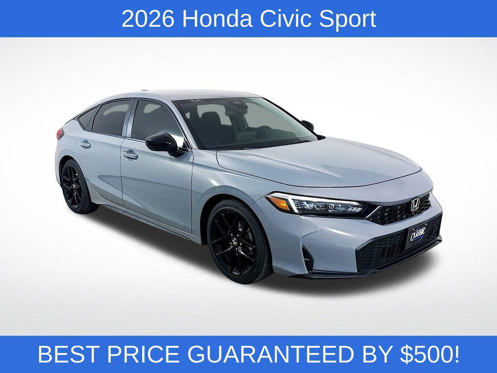 new 2026 Honda Civic car, priced at $26,195