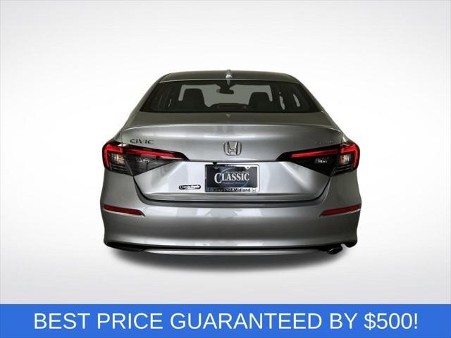 new 2025 Honda Civic car, priced at $28,600