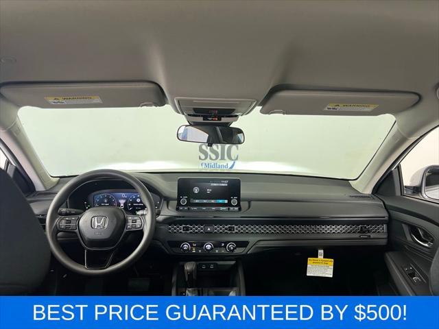 new 2025 Honda Accord car, priced at $26,942
