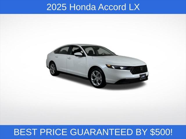 new 2025 Honda Accord car, priced at $26,942
