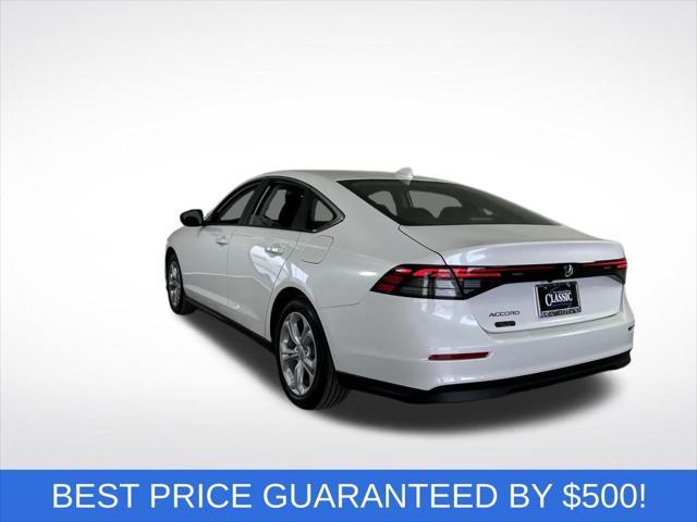 new 2025 Honda Accord car, priced at $26,942