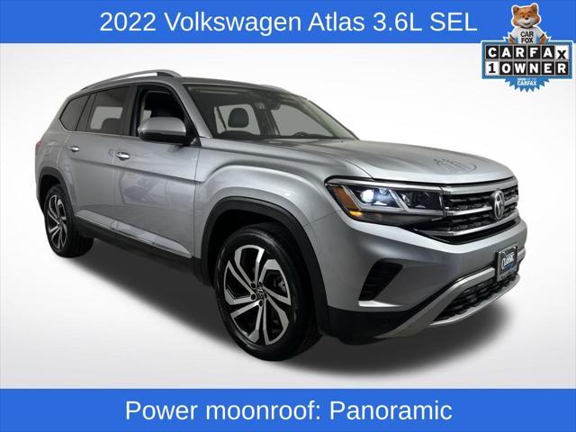 used 2022 Volkswagen Atlas car, priced at $31,258