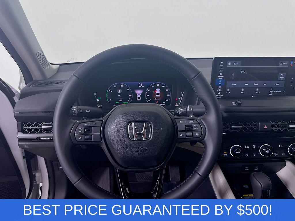 new 2025 Honda Accord Hybrid car, priced at $33,340