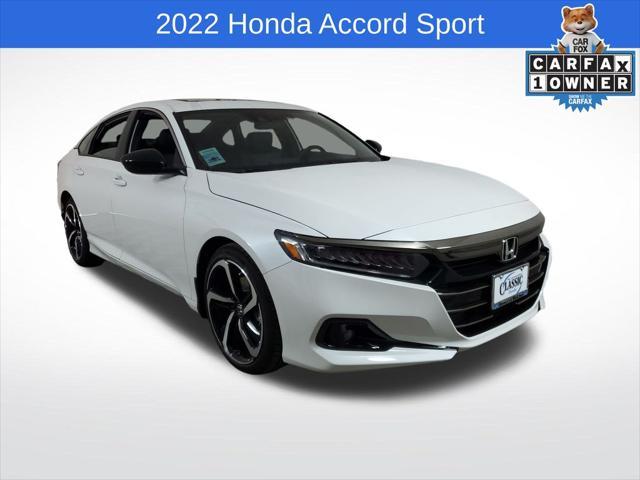 used 2022 Honda Accord car, priced at $24,751