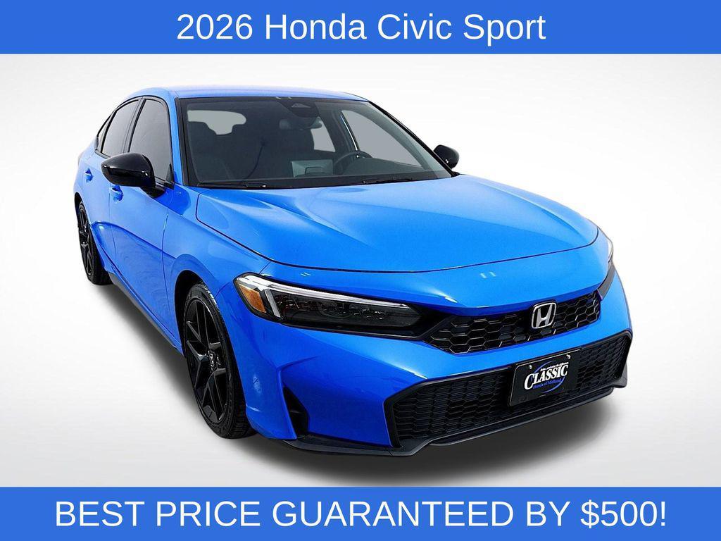new 2026 Honda Civic car, priced at $26,205