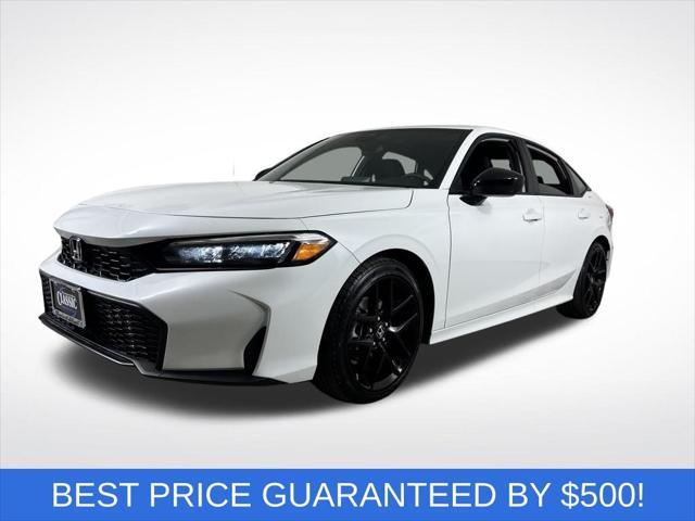 new 2025 Honda Civic car, priced at $24,897