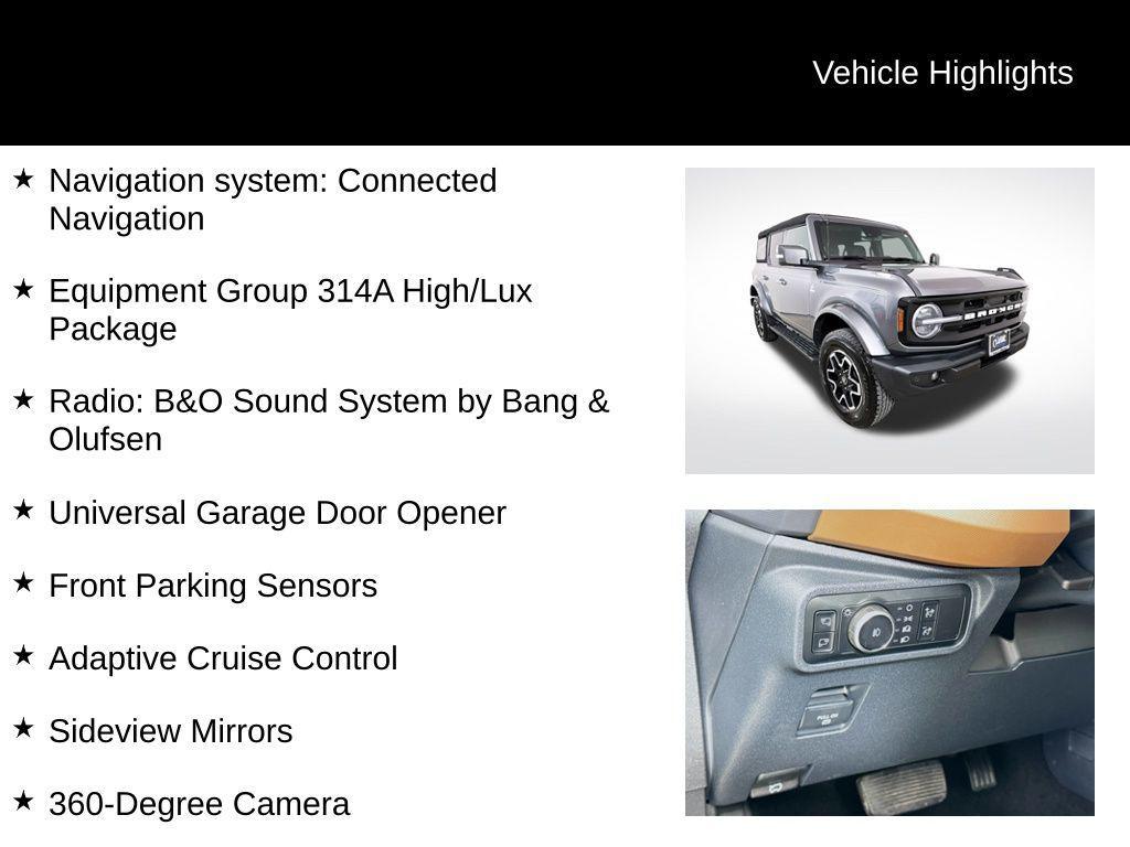 used 2024 Ford Bronco car, priced at $40,028