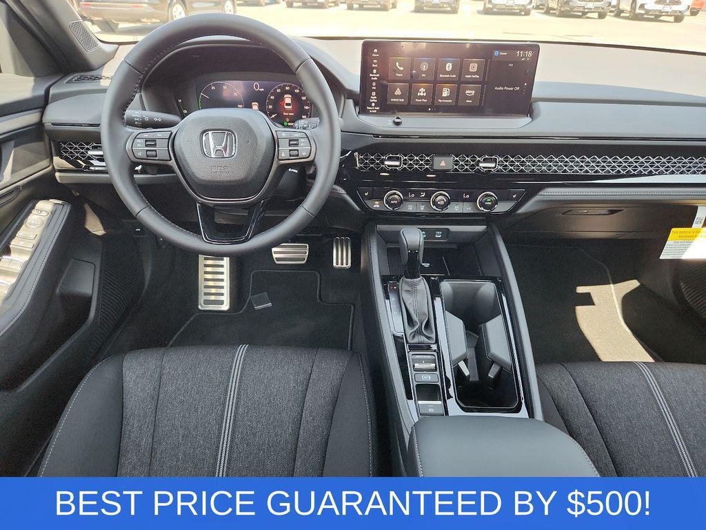 new 2025 Honda Accord Hybrid car, priced at $31,555