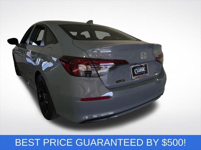 new 2025 Honda Civic car, priced at $27,855