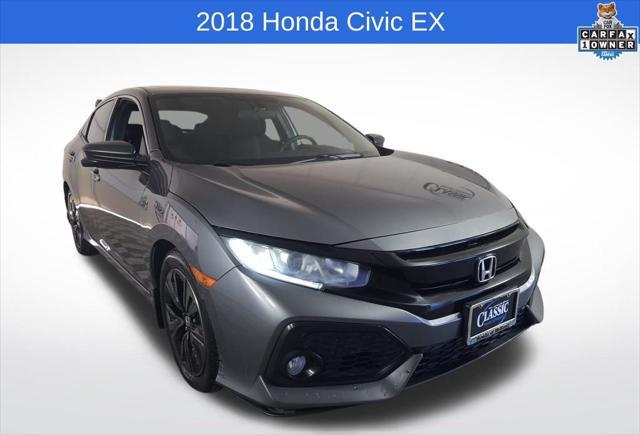 used 2018 Honda Civic car, priced at $18,476