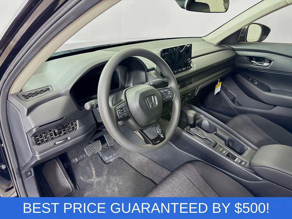 new 2025 Honda Accord car, priced at $26,240