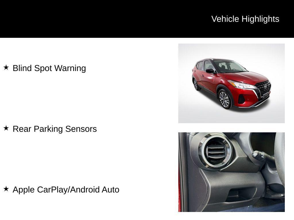 used 2021 Nissan Kicks car, priced at $16,680