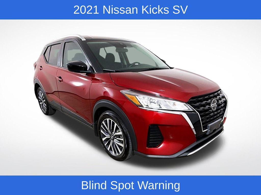 used 2021 Nissan Kicks car, priced at $16,680
