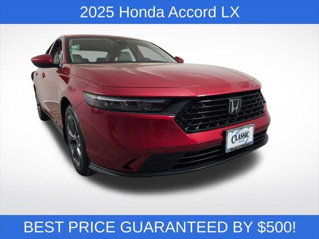 new 2025 Honda Accord car, priced at $29,845