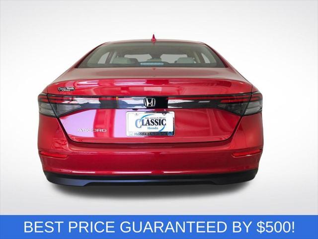 new 2025 Honda Accord car, priced at $29,845