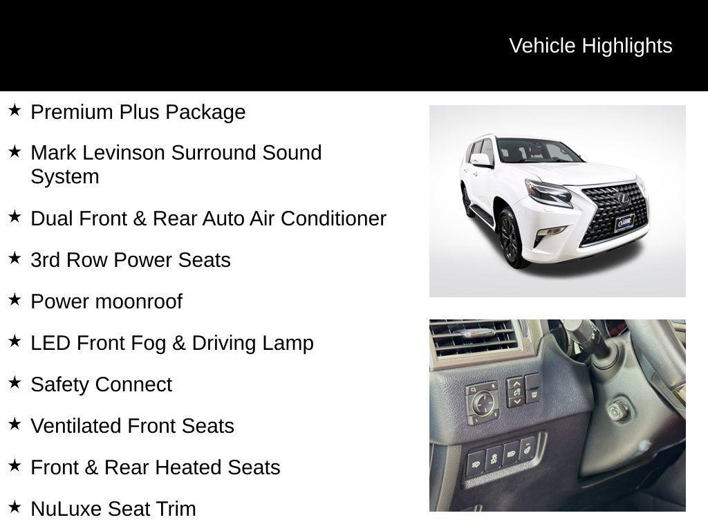 used 2022 Lexus GX 460 car, priced at $45,200