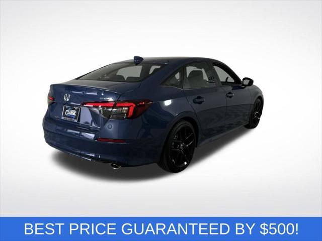 new 2025 Honda Civic car, priced at $26,087