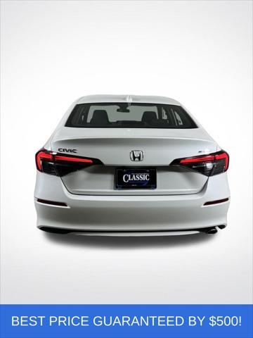 new 2025 Honda Civic car, priced at $29,055
