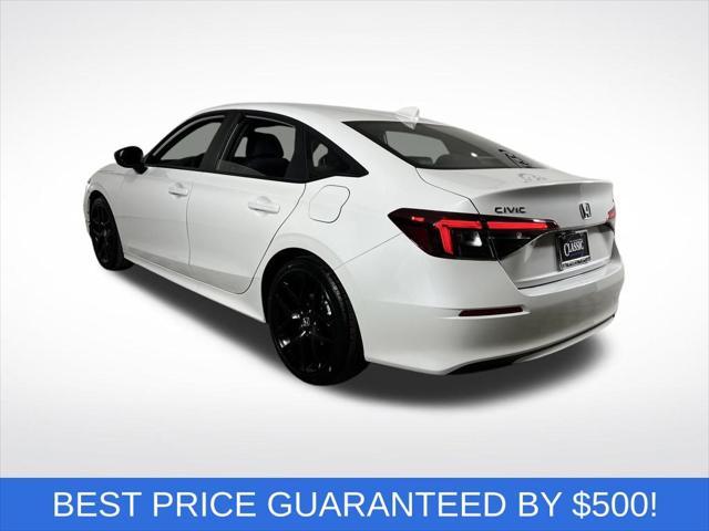 new 2025 Honda Civic car, priced at $29,055