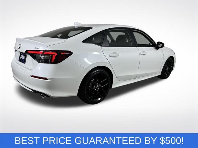 new 2025 Honda Civic car, priced at $29,055