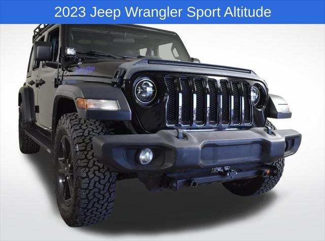 used 2023 Jeep Wrangler car, priced at $34,669