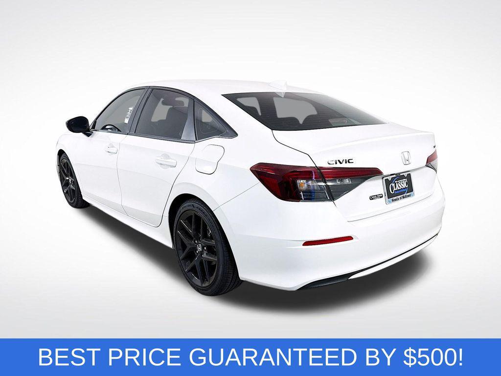 new 2026 Honda Civic car, priced at $24,995