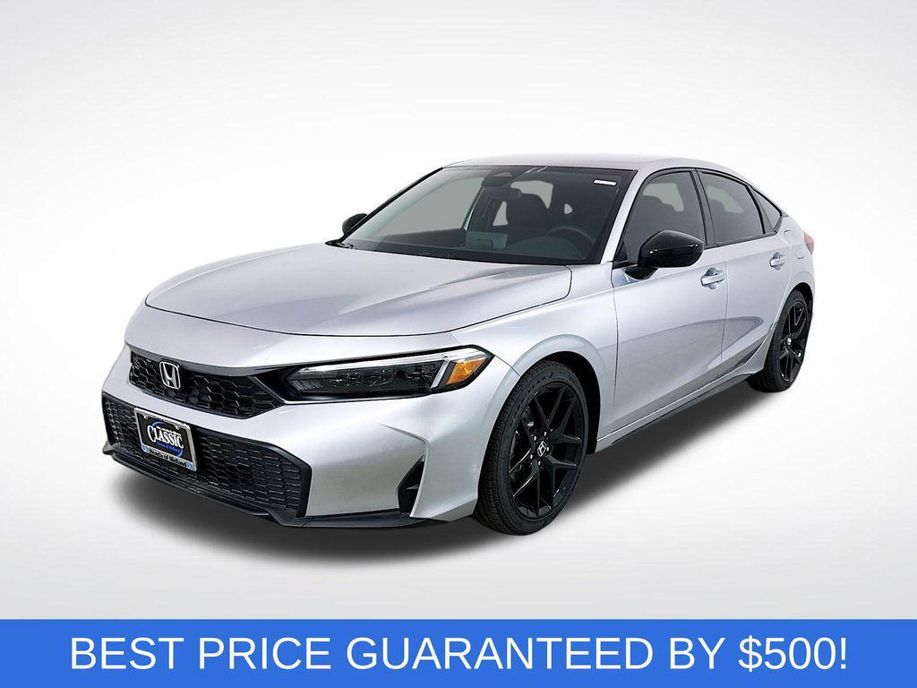 new 2026 Honda Civic car, priced at $25,740