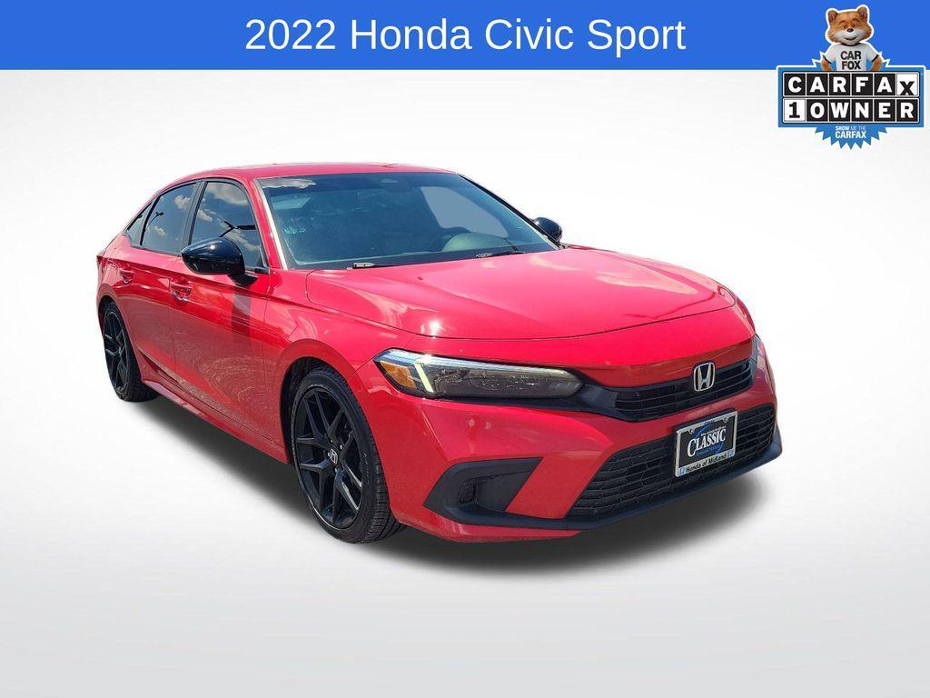 used 2022 Honda Civic car, priced at $22,143