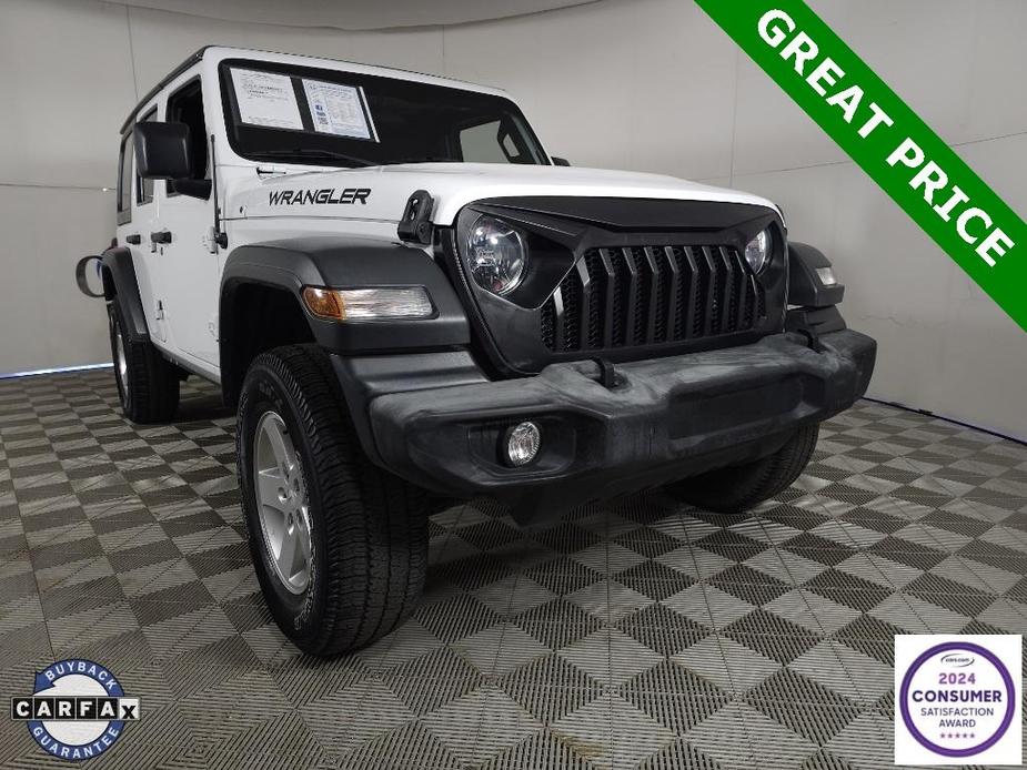 used 2019 Jeep Wrangler Unlimited car, priced at $29,200