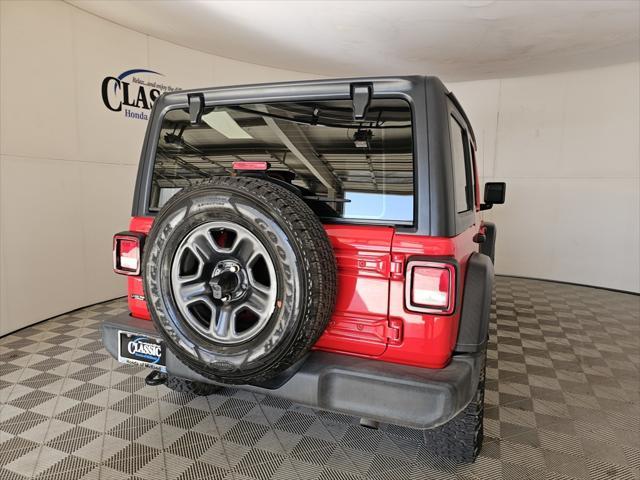 used 2021 Jeep Wrangler Unlimited car, priced at $29,334