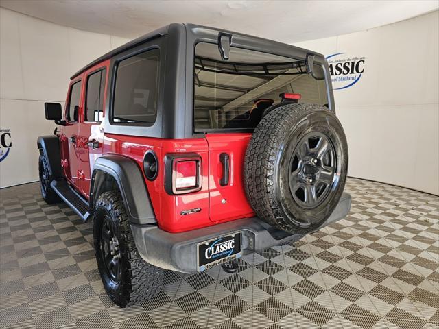 used 2021 Jeep Wrangler Unlimited car, priced at $29,334