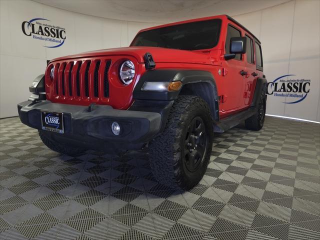 used 2021 Jeep Wrangler Unlimited car, priced at $29,334