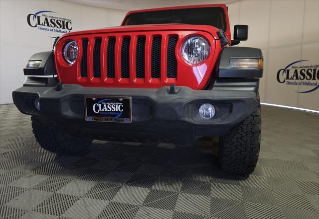 used 2021 Jeep Wrangler Unlimited car, priced at $29,334