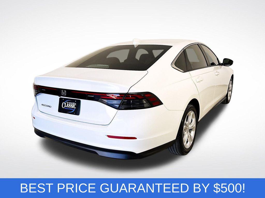 new 2025 Honda Accord car, priced at $26,695