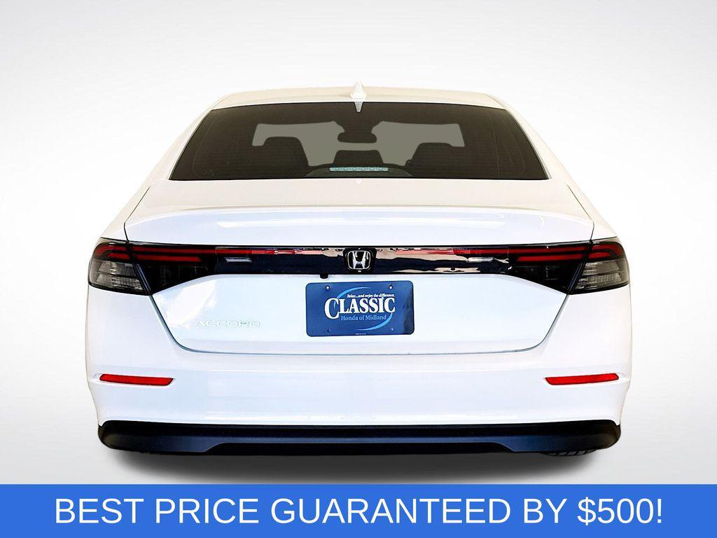 new 2025 Honda Accord car, priced at $26,695